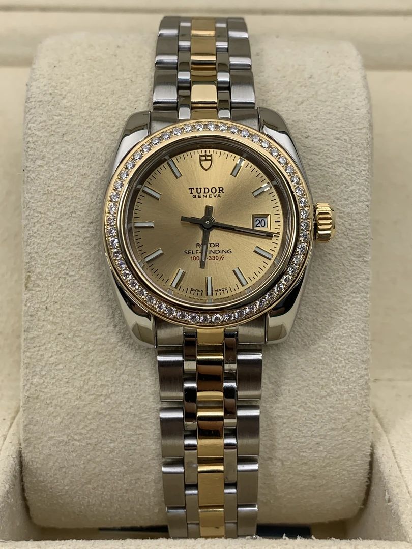 95新 TUDOR/帝舵 女款经典系列/22023/单表/28mm/公价54200