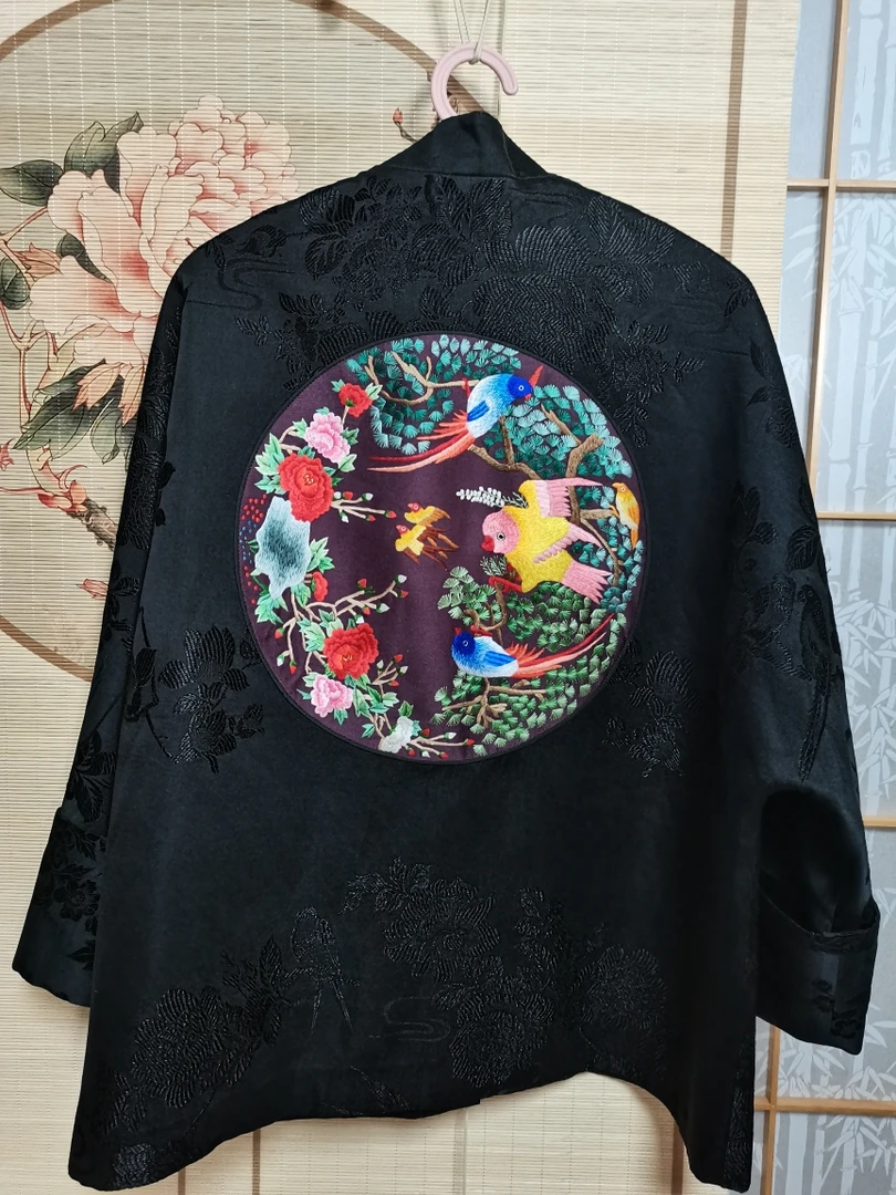 昱坤服饰原创设计个性民族风老绣外衣