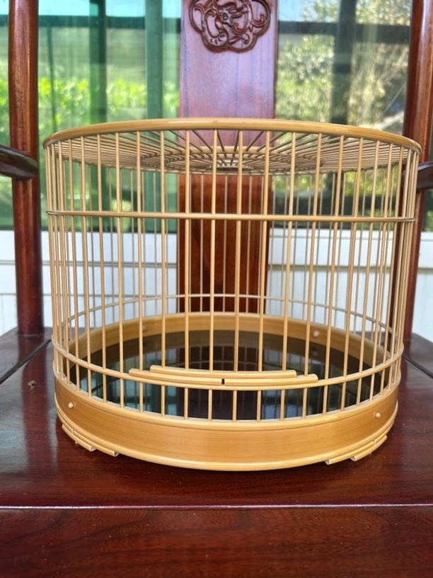 精品素红子笼，64条大圈贴青活门活底