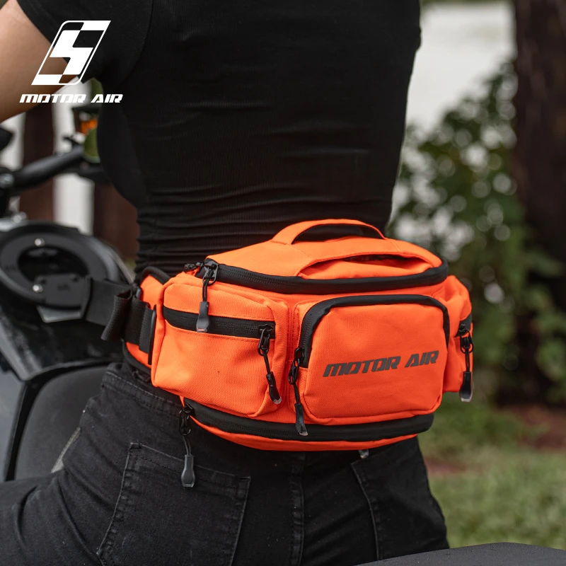 MOTOR AIR腰包骑行腰包户外包胸包斜挎包多功能防水包休闲包B-01