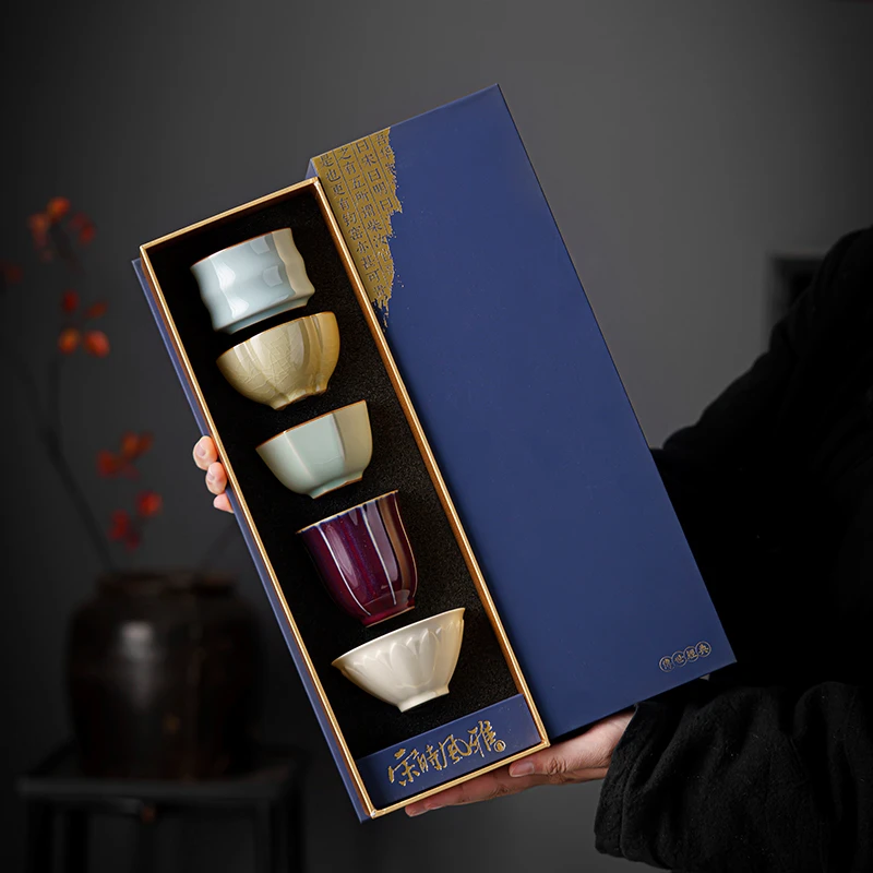 五大名窑商务伴手礼送客户老师领导退休礼物故宫文创礼品定制logo