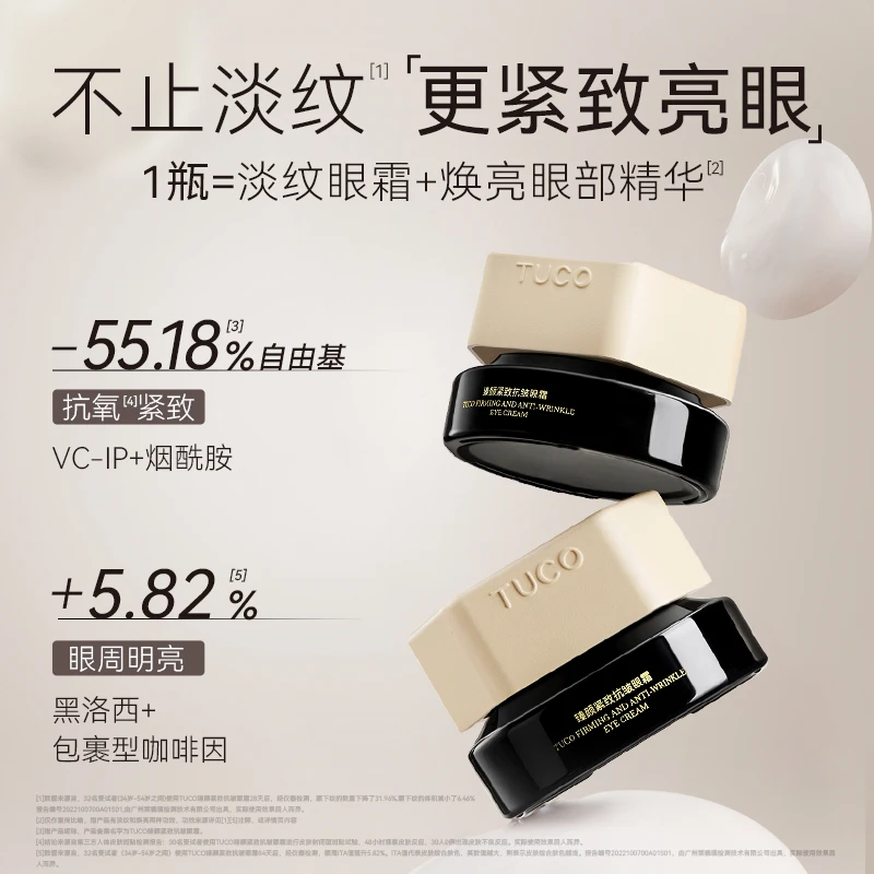 TUCO法老眼霜15g紧致抗皱淡化细纹zb