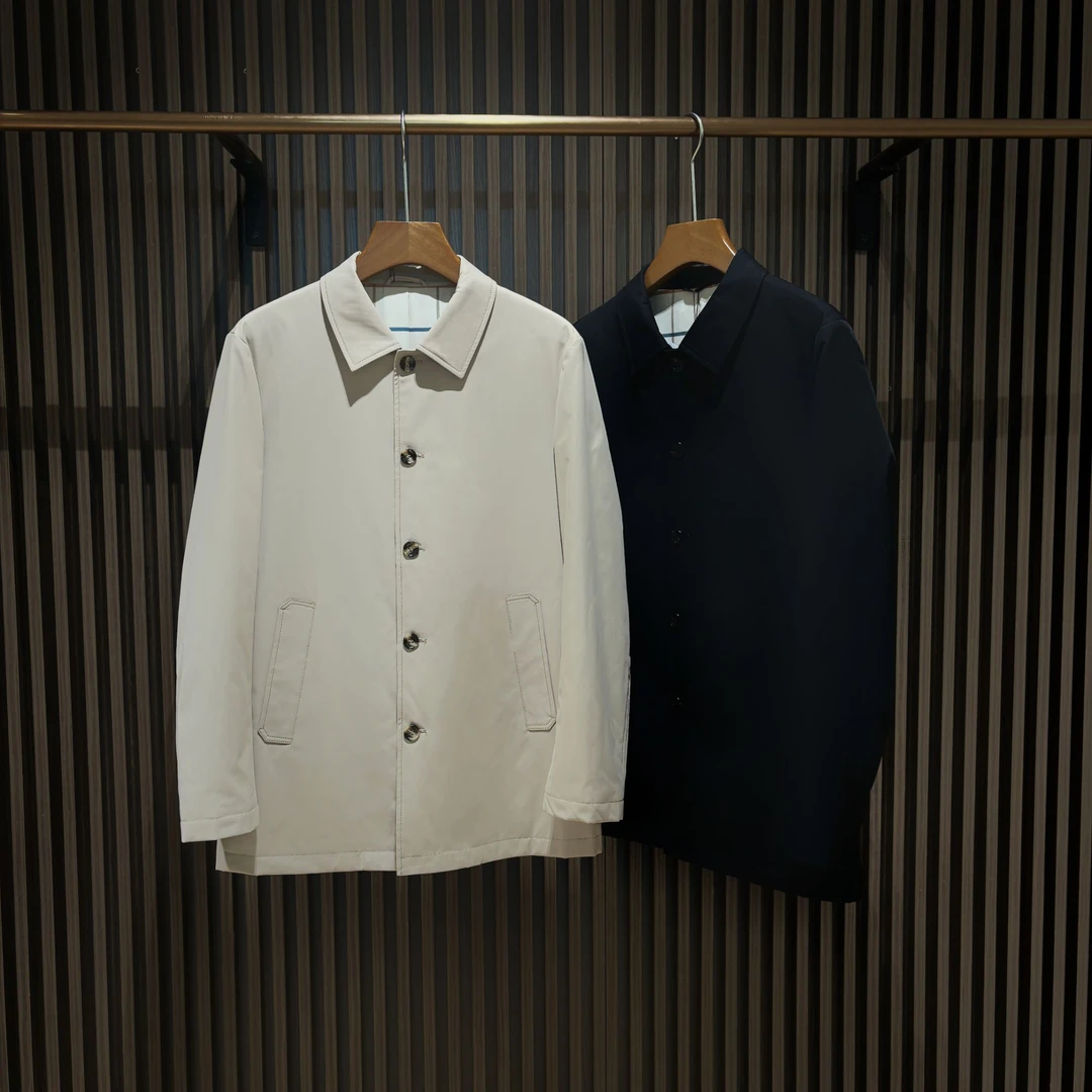 【8226-H】 2024新款 早秋款简约 男士行政夹克风衣