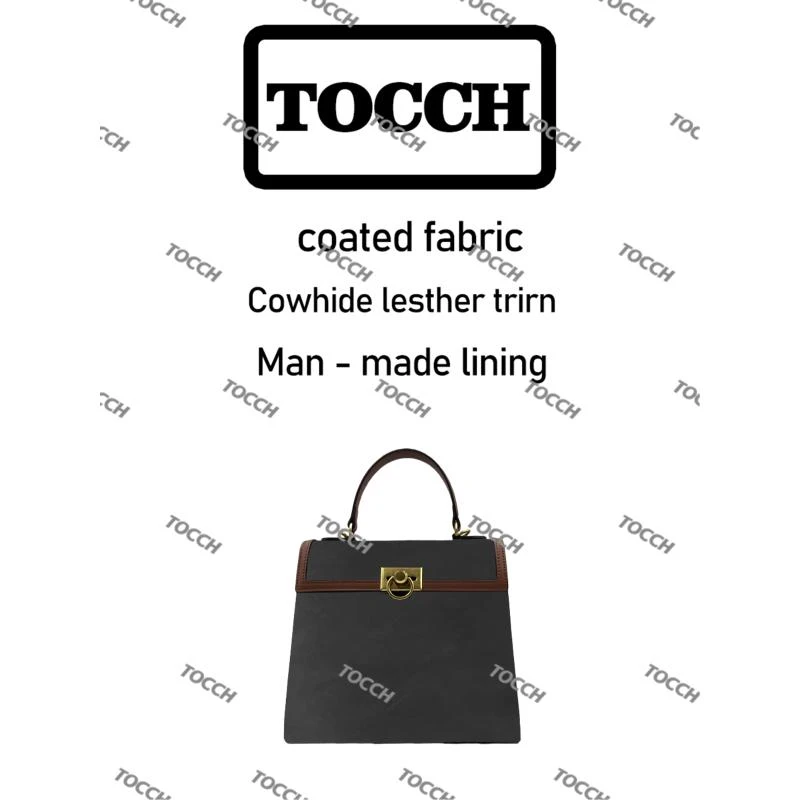 TOCCH手工打造女士包手拎斜跨10826  24cm花kl