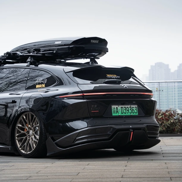 蔚来 箕星AENEMOS ET5 ET5T碳纤维小包围 前唇 后唇 侧裙尾翼锻碳