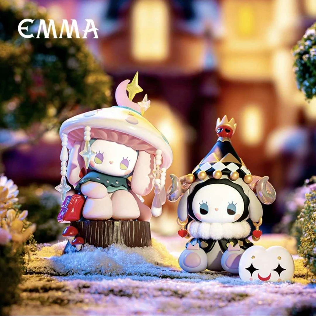 【拆盒】EMMA-秘境暴风雪山庄系列-只只潮玩玩具潮流设计摆件盲盒