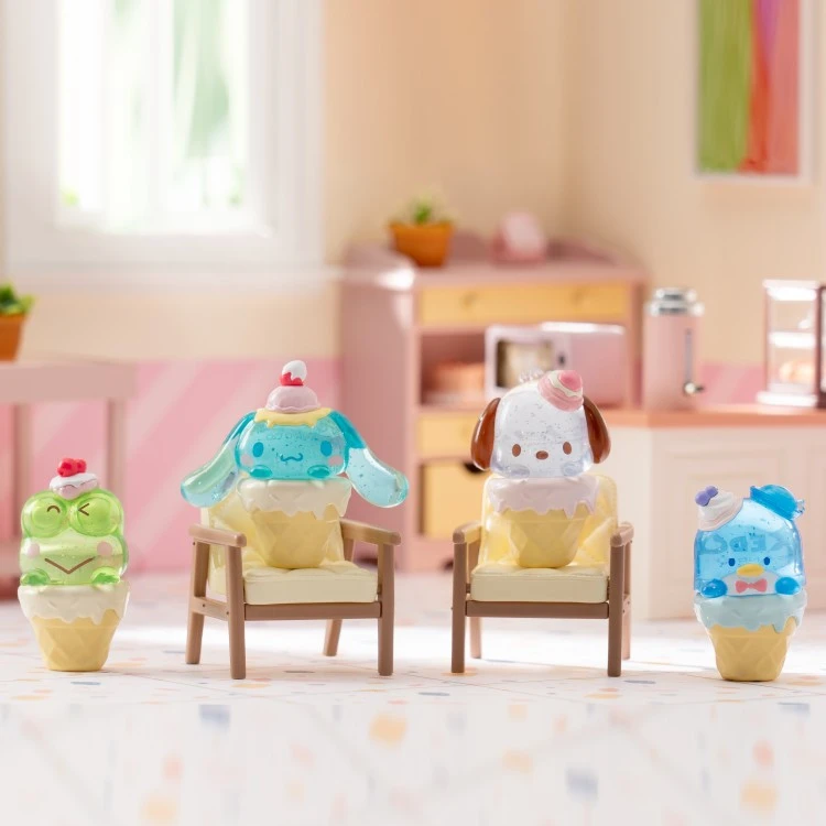 【拆盒】TOP TOY _三丽鸥家族MINI甜筒系列_只只潮玩摆件盲盒