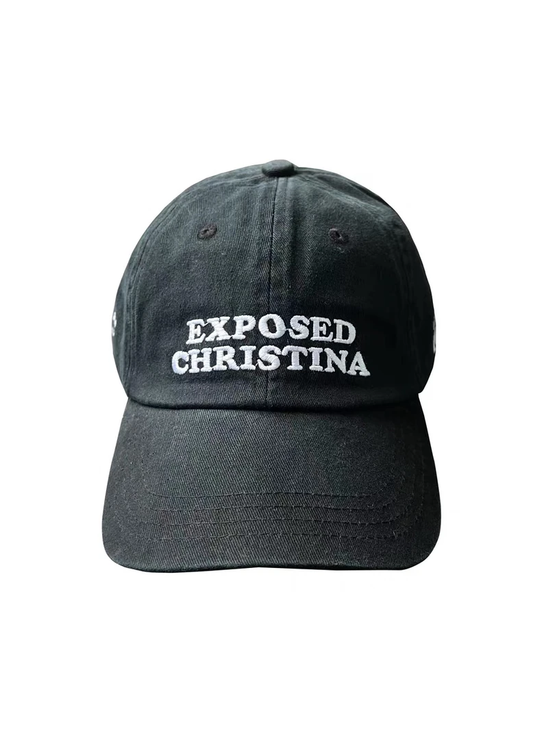 限量！ERD24SS梵文标语刺绣水洗棒球鸭舌帽DIE IN BED忧郁的富二代