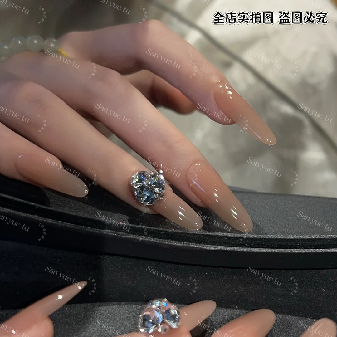 三月兔/甘露寺2.0-【施家全华】12片 轻奢气质甲片可拆卸穿戴甲