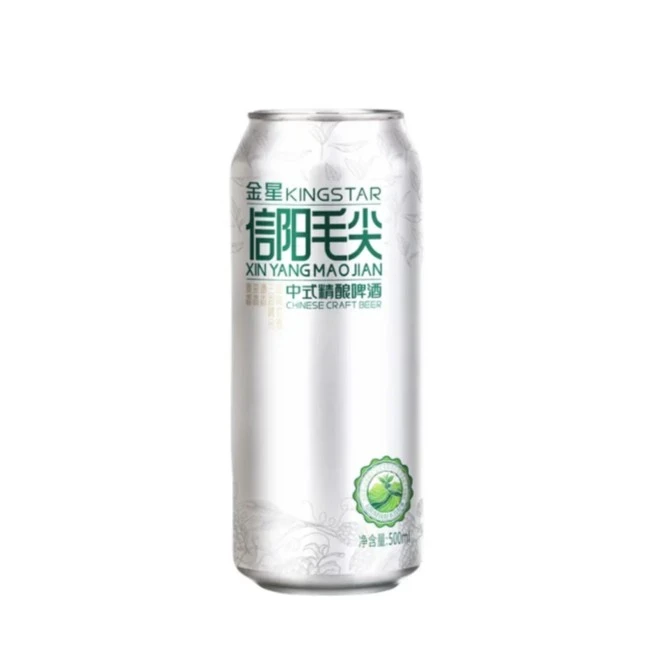 金星信阳毛尖中式精酿啤酒 听装 500mlx12罐/箱