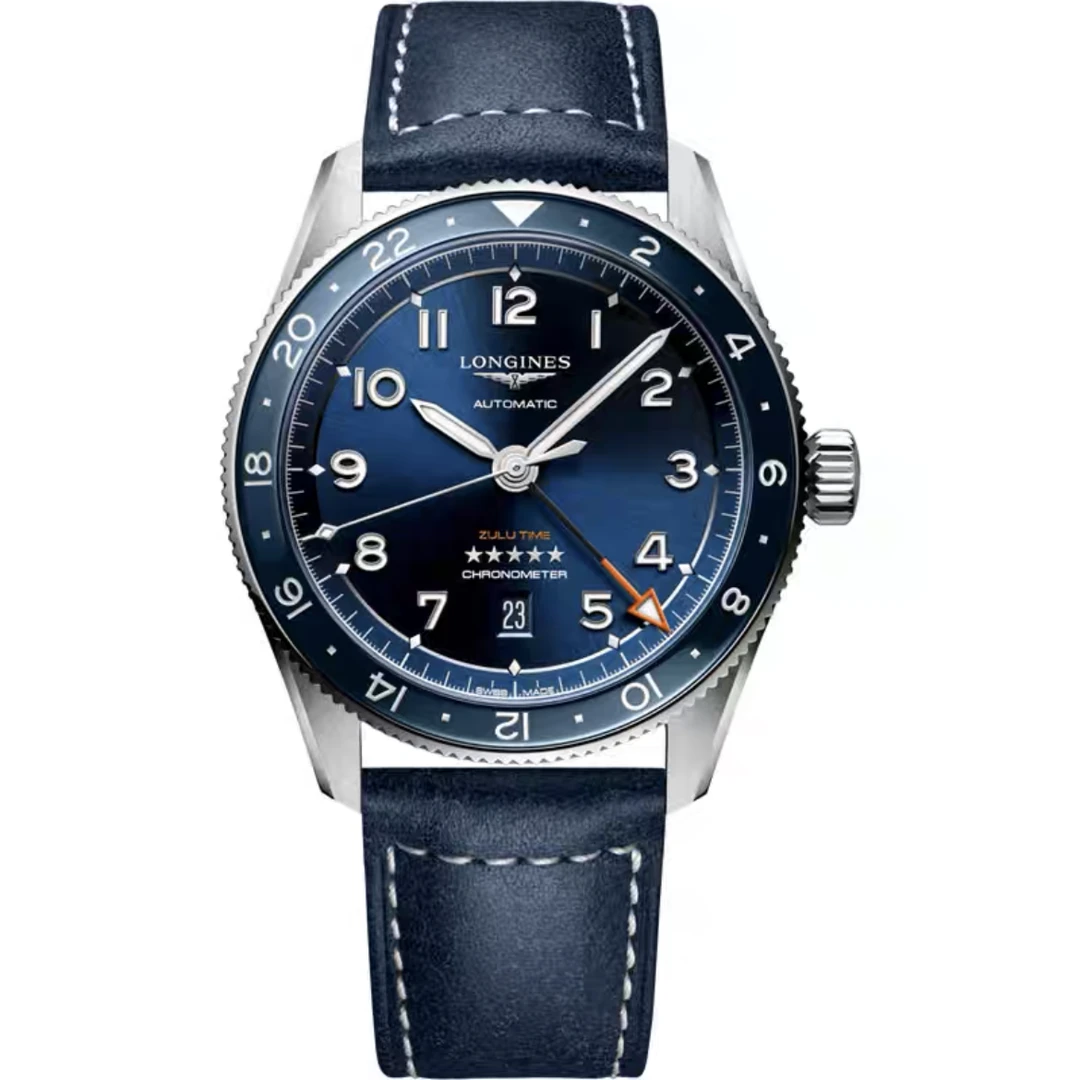 99新 Longines/浪琴 宏奢汇/先行者祖鲁812/表径42/L3.812.4.93.2