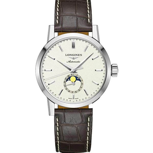 99新 Longines/浪琴 宏/1832复古月相826/表径40/L4.826.4.92.2