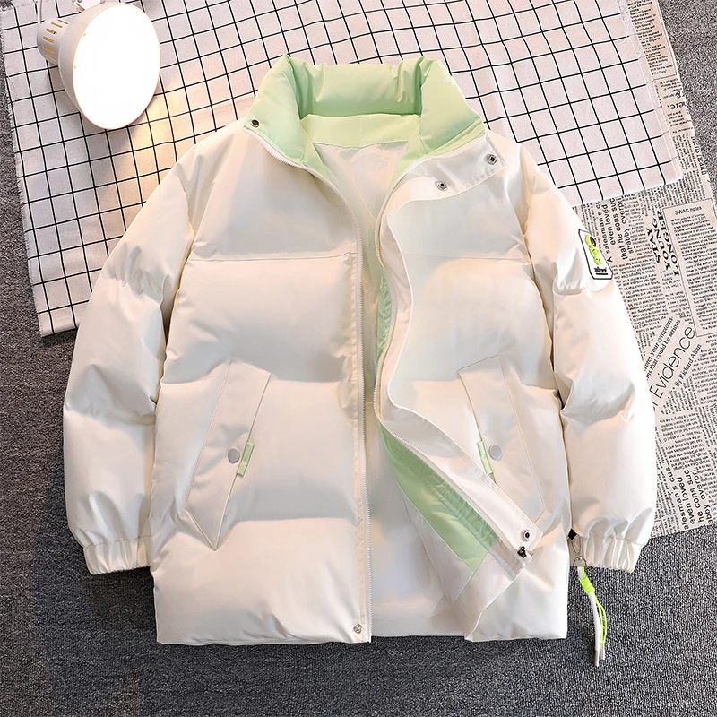 【高品质】棉衣男款冬季外套加厚潮流韩版保暖宽松情侣男士棉袄棉服