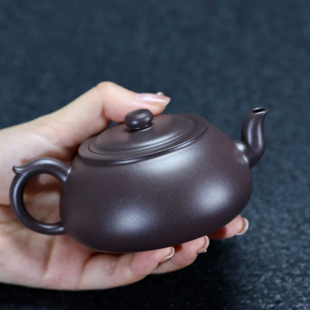 吕文俊 紫泥 博观全手工紫砂壶