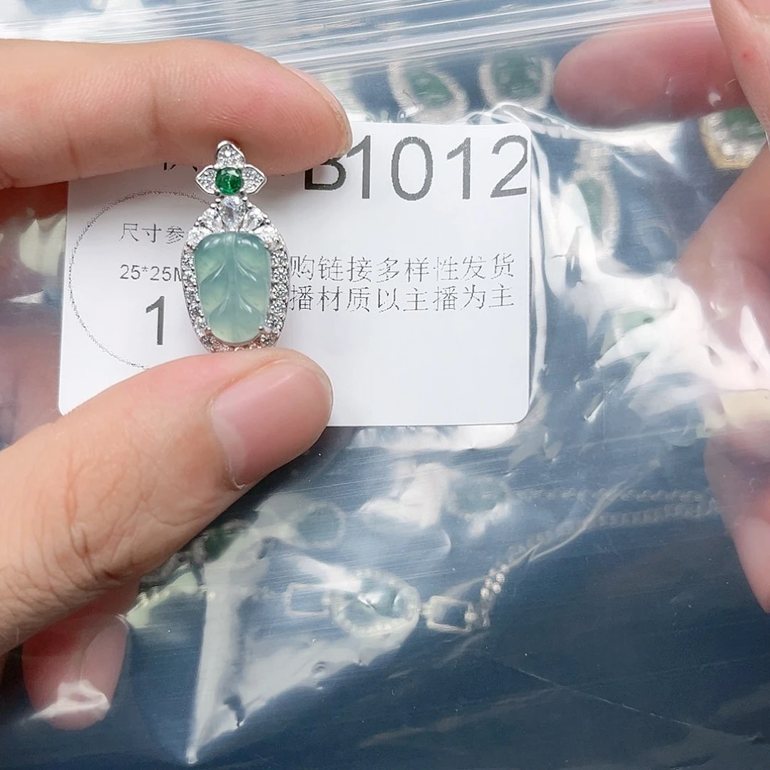 翡翠颈饰未镶嵌翡翠1012