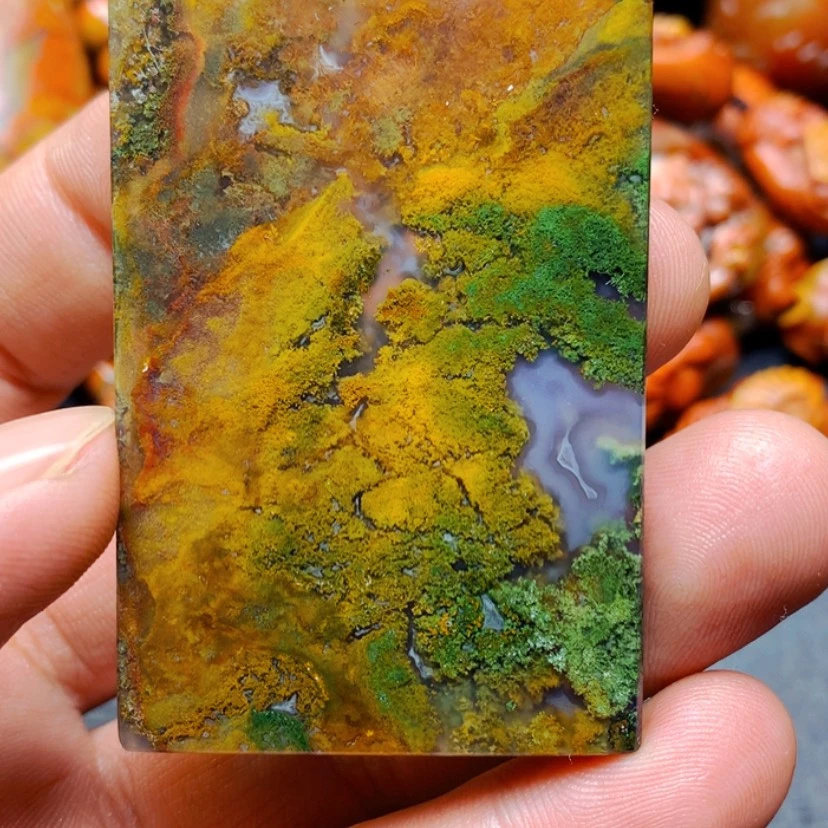 【闪购商品】玛瑙/玉髓吊坠未镶嵌下*