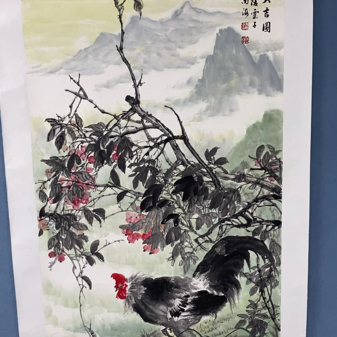 绘画陵云子国画真迹收藏