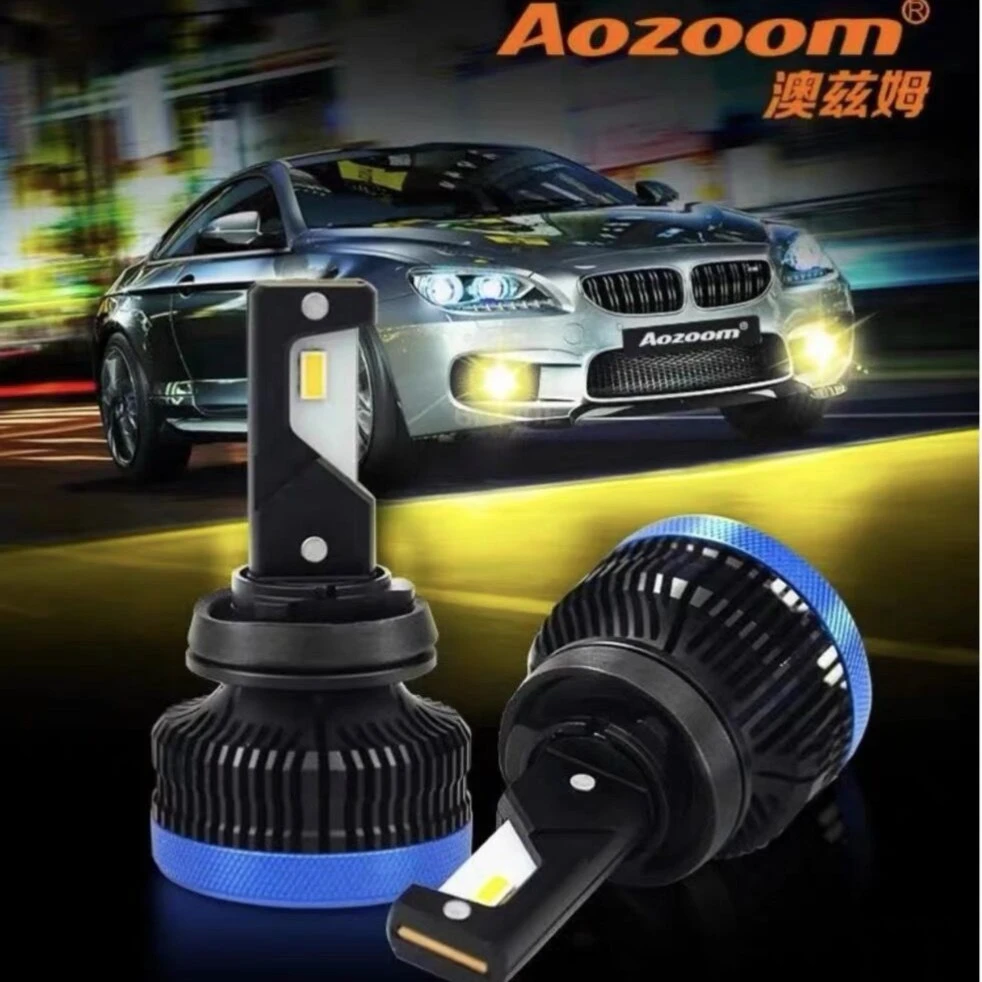 澳兹姆LED产品黄金眼雾灯炮适用于原车卤素雾灯H11H8H9型号