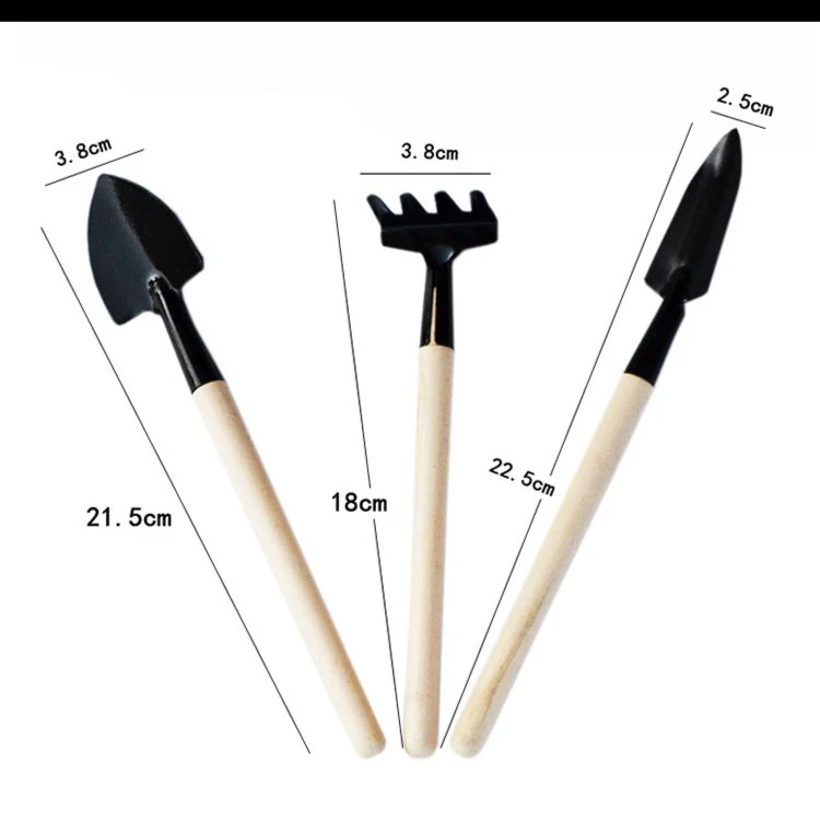 园艺铲子三件套种花种菜小工具大号盆栽小铲子花园室内花卉松土