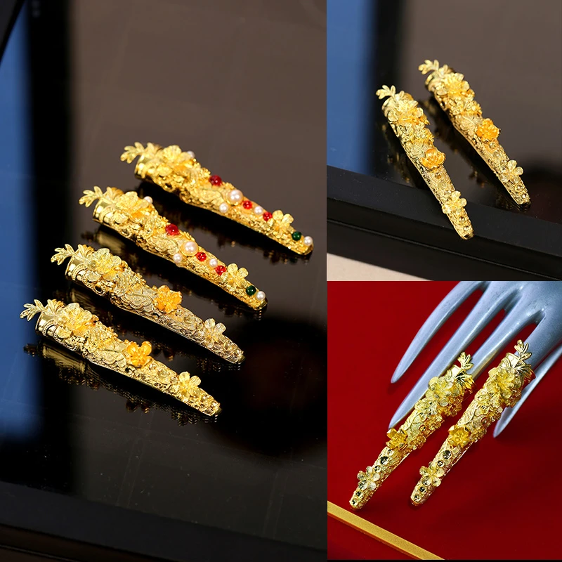 可爱新娘新品宫廷复古风指甲套装饰古风拍照饰品20241132