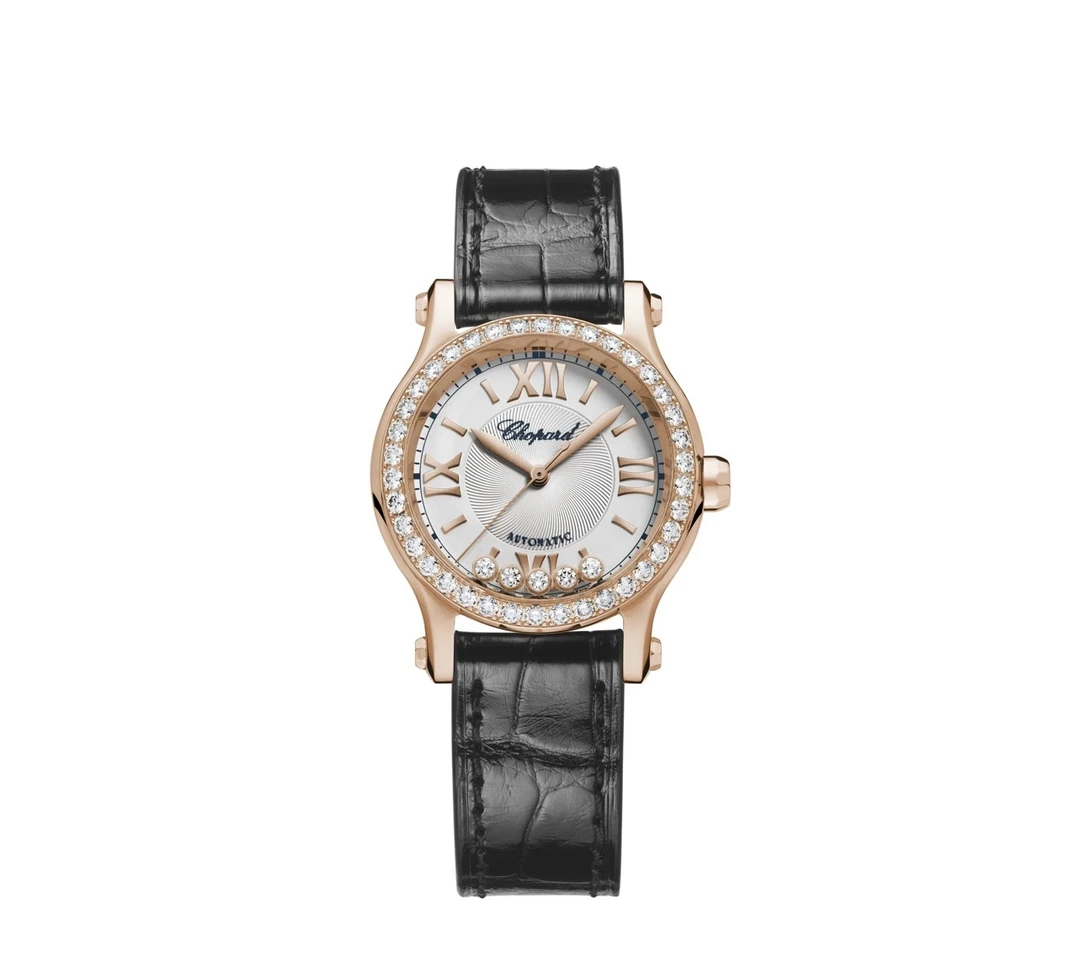 99新 Chopard/萧邦 Happy sport 系列 274893 玫瑰金