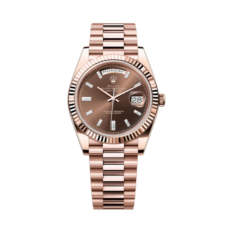 99新 Rolex/劳力士 劳力士咖啡盘冰糖DD名表时尚原装228235