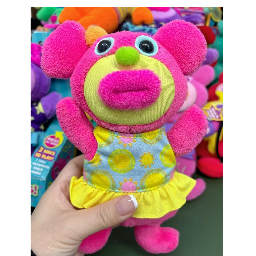 【稀有】现货 sing-a-ma-lings香肠嘴唱歌娃娃O嘴娃  橘粉娃娃