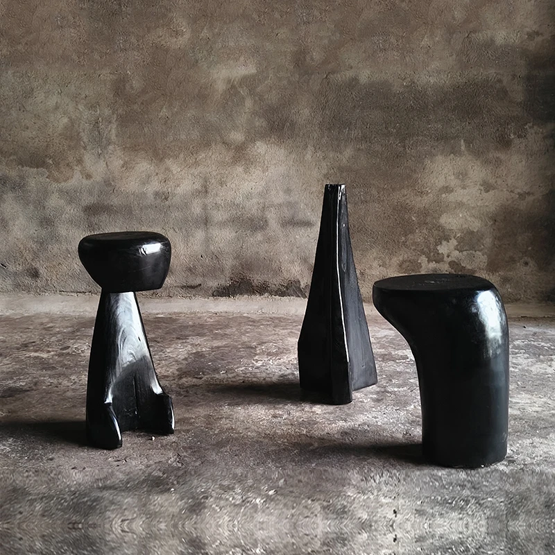 外太空 原创设计侘寂风摆件日式民宿软装饰品样板房个性客厅饰品