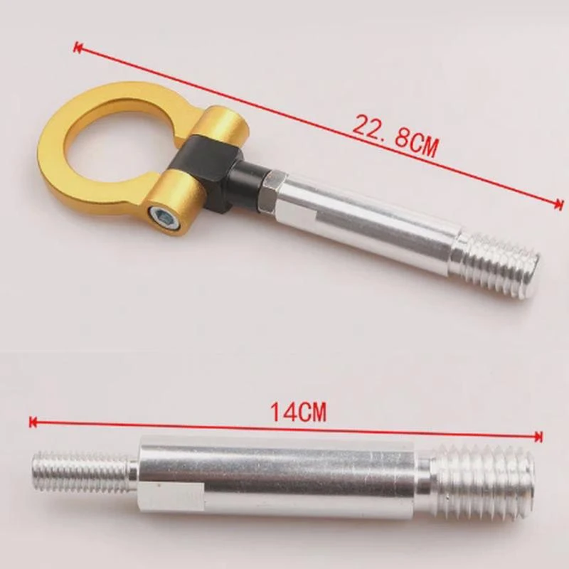 改装适用于三菱蓝瑟EVO翼神 奔驰拖车钩 铝合金装饰拖车钩