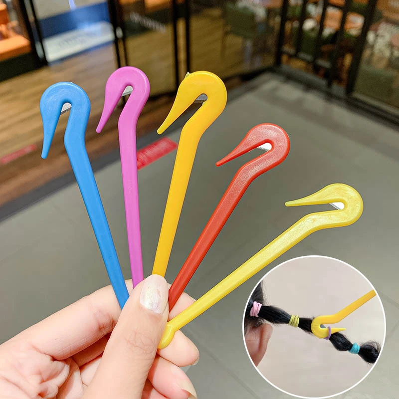 ZB-3308  基础混色发1个拆发器  儿童发饰