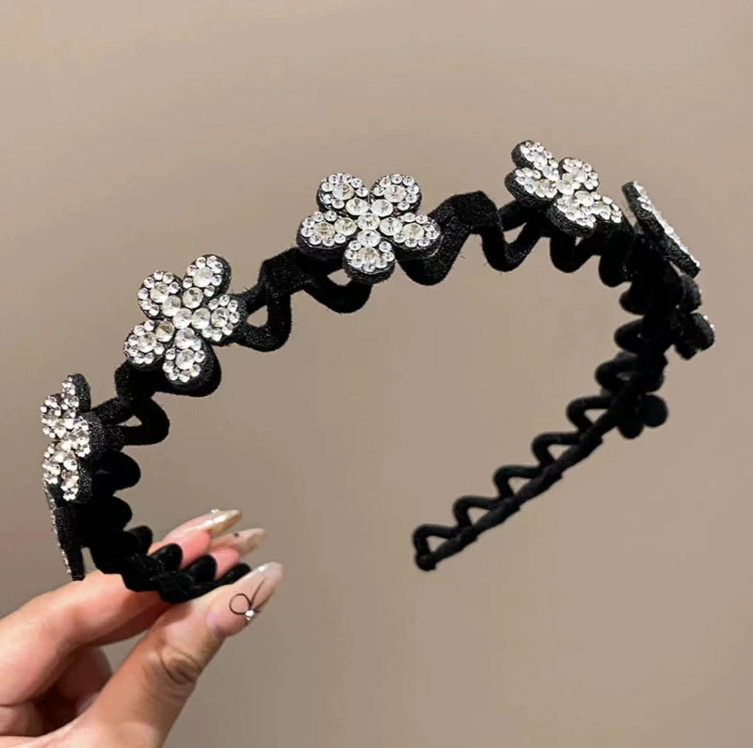 A-3744    1个花花发箍      发圈