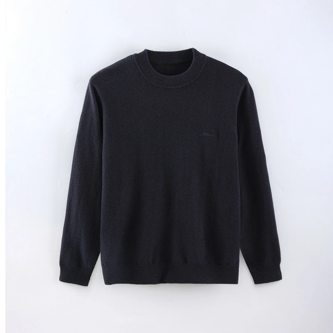 秋季新款男士保暖羊毛衫休闲时尚针织衫