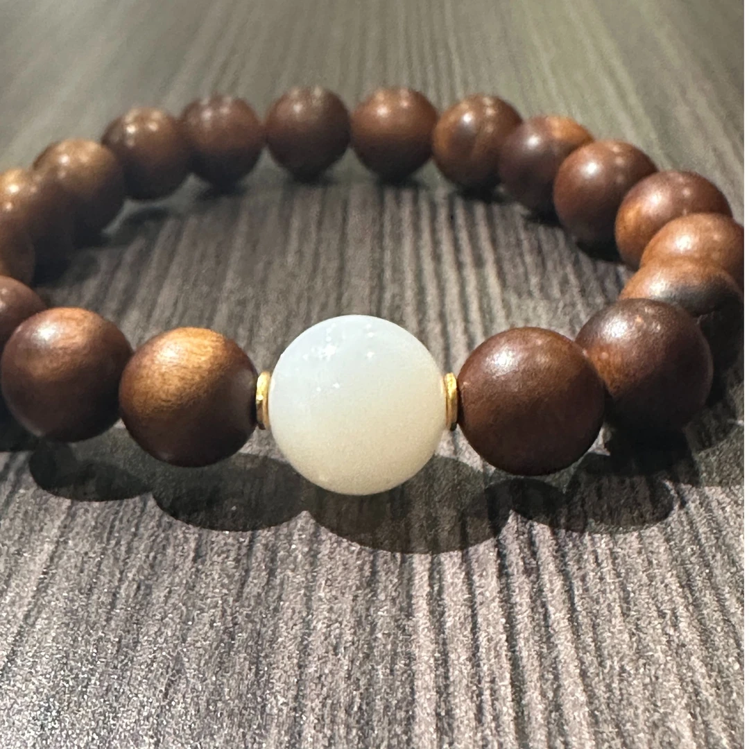 非金属木质手链 【武当山居然专属】雷击枣木手串WDS11241007-02