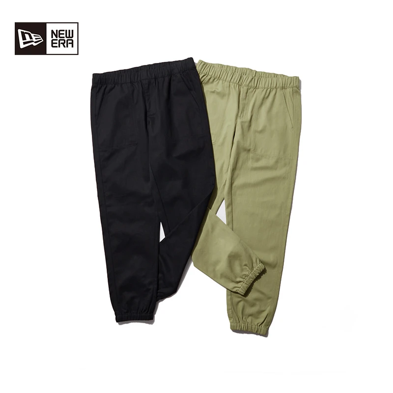 NEW ERA纽亦华秋季叛逆韶华梭织长裤男女束脚休闲运动裤
