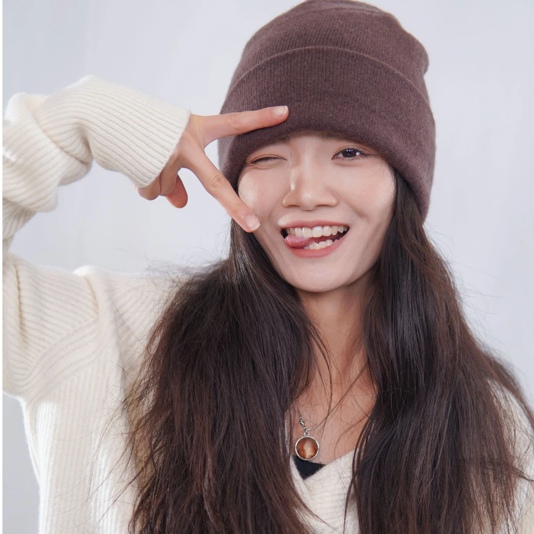 CHUN·「菲利针织羊毛帽」时尚百搭韩版休闲秋冬季文艺气质简约休