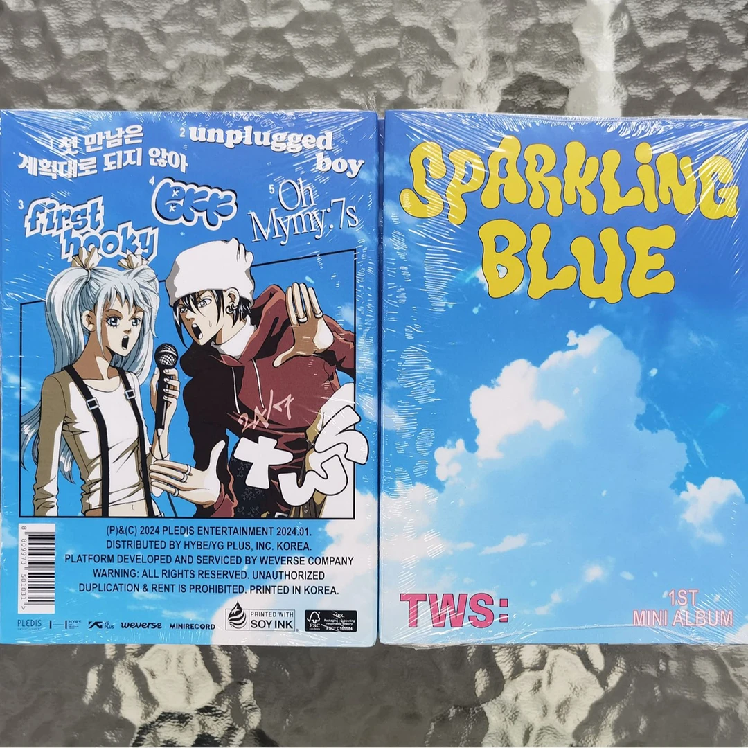 【现货包邮】tws电子专 吐司 sparkling blue 出道专 全新未拆