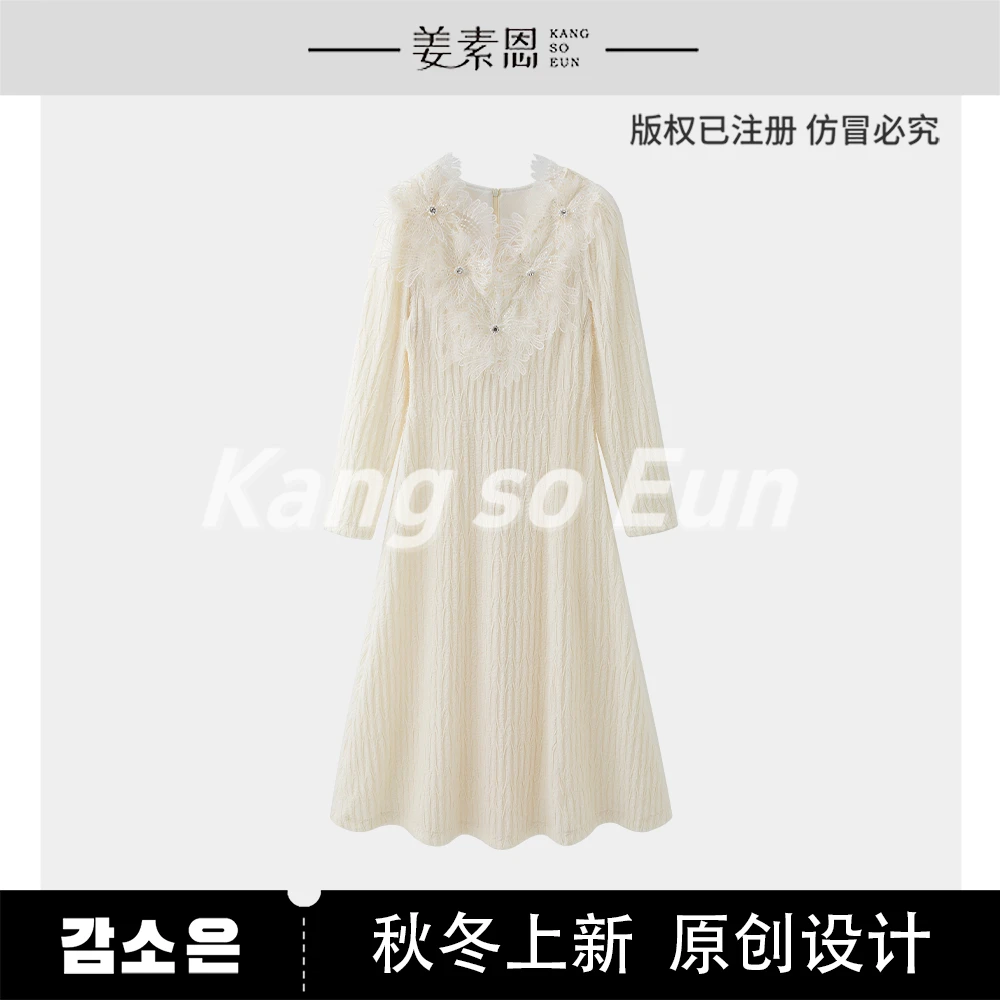 【高高甄选】【月光女神】连衣裙气质时尚裙子长裙G24DT021021