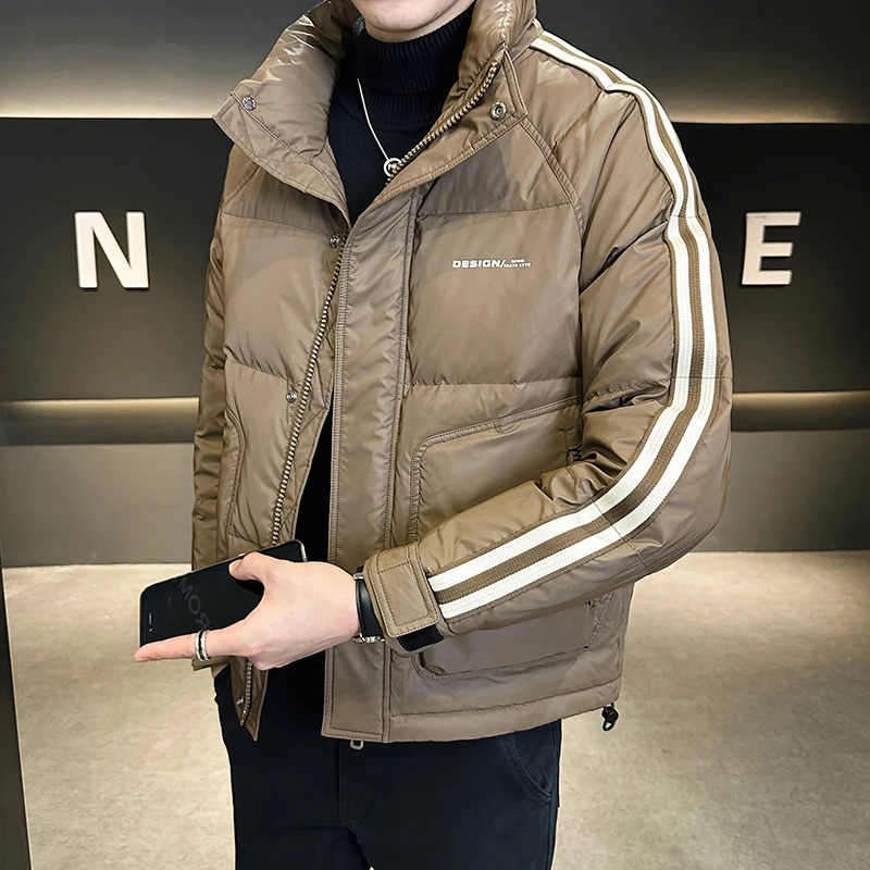 保暖冬季新款男装棉袄2023冬季新款立领加厚男士棉服外套潮流棉衣