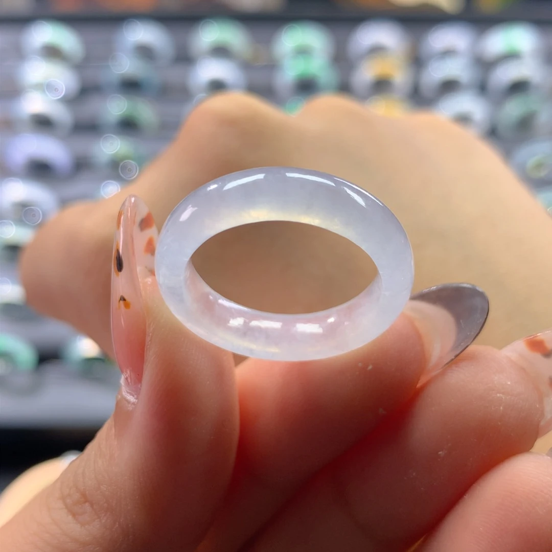 翡翠戒指未镶嵌15号