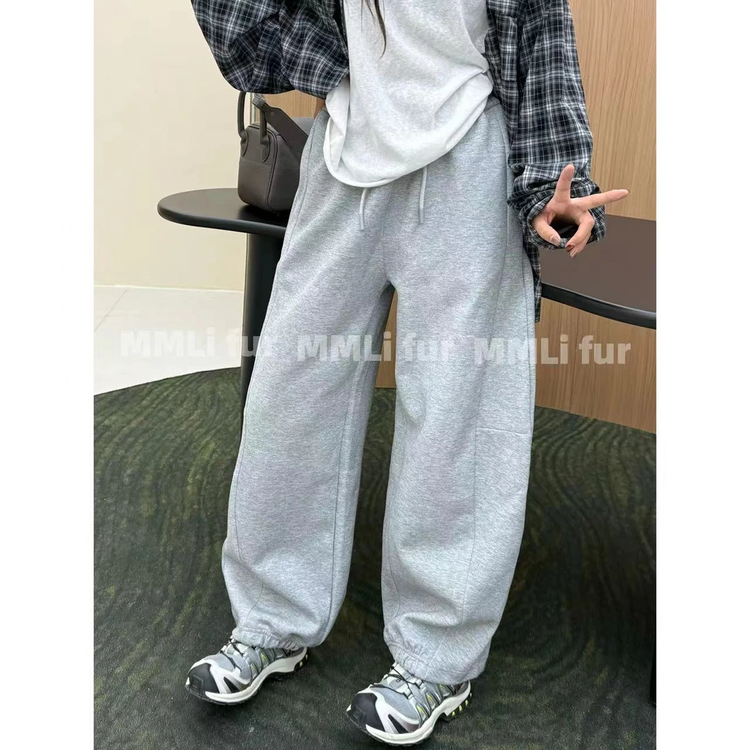 【萌萌里】MMLi CLOTHES｜“版型很牛”设计感休闲宽松垂感香蕉裤mm6-6