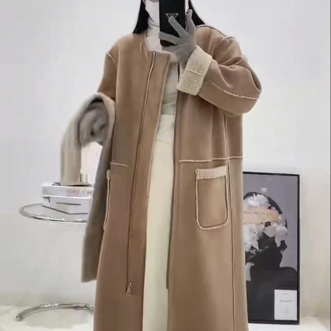 玲子家冬季一体毛毛衣7720