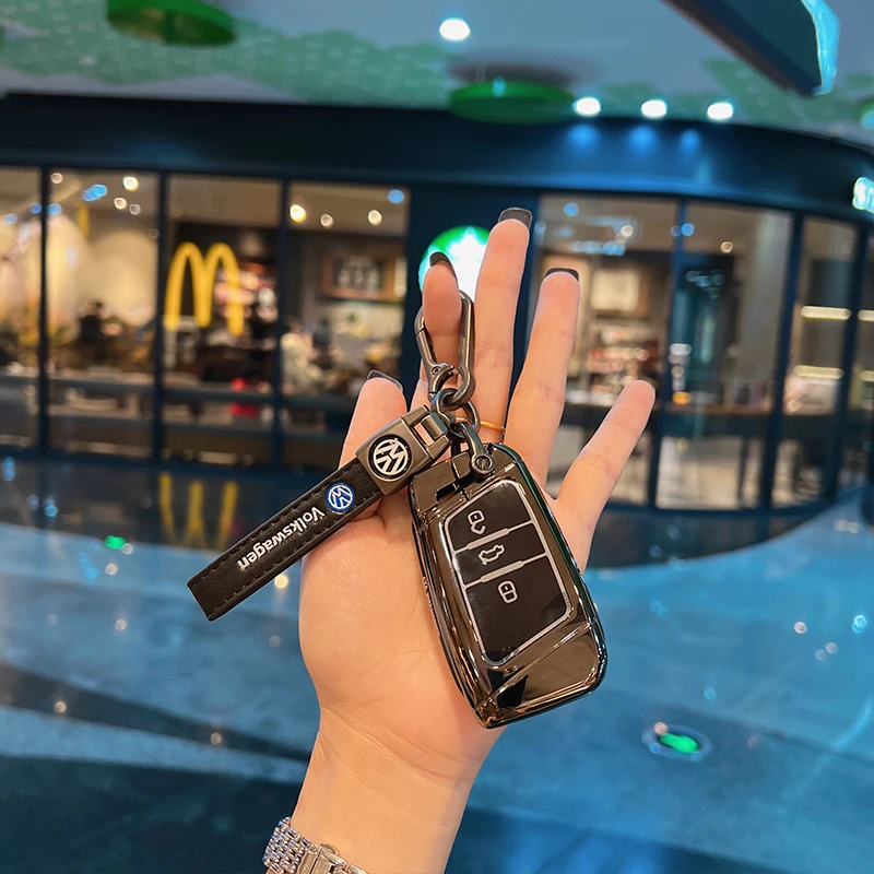 大众迈腾330豪华钥匙套专用17-23款迈腾b8遥控包保护壳扣汽车用品