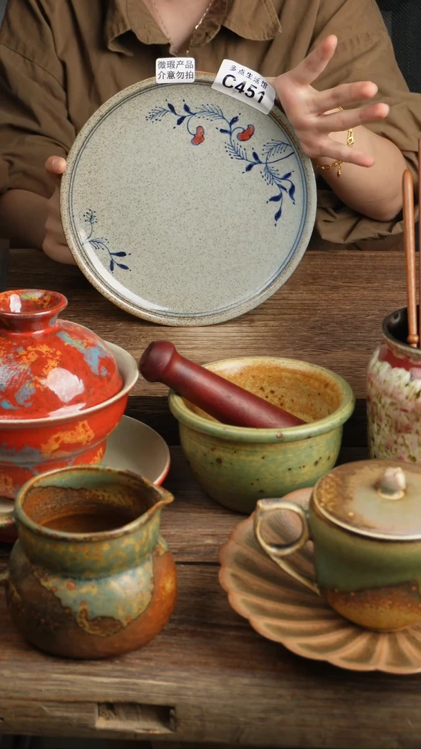 【闪购商品】碗微瑕景德镇手工高温餐具