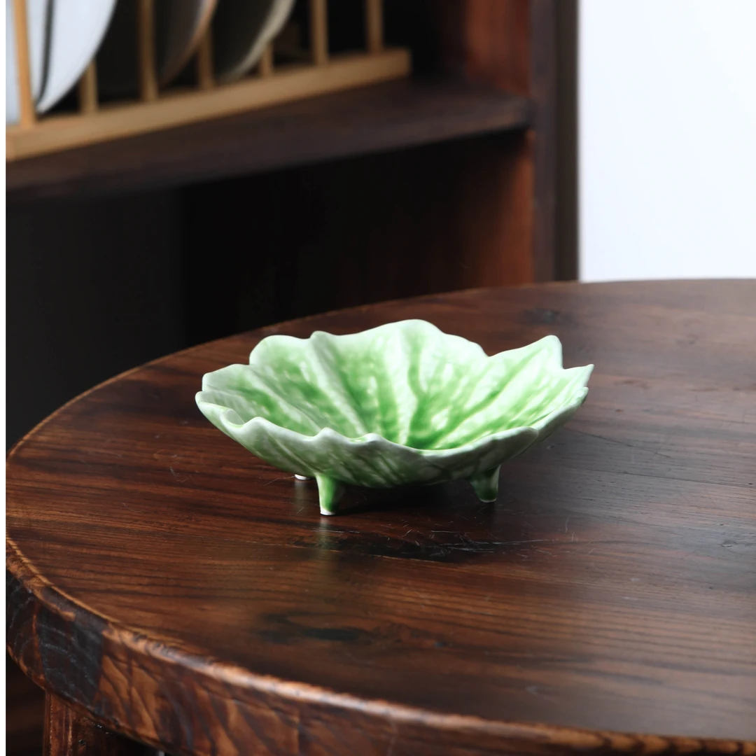 景德镇早春7英寸叶碗【qwcp0057】