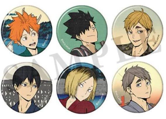 【排球少年】四季景吧唧 徽章（默认代拆）