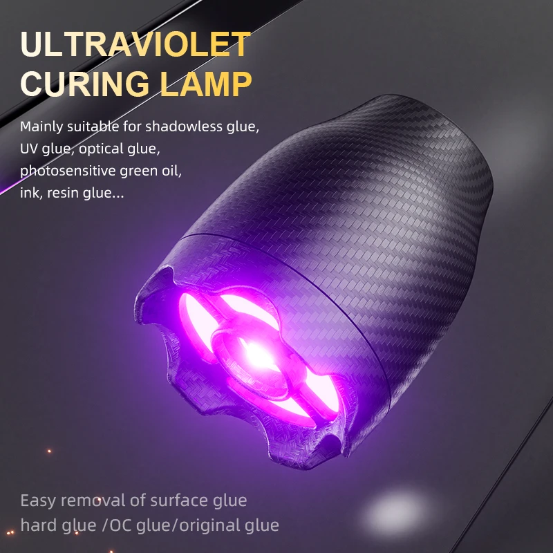 PPD金钟罩紫外线固化灯紫光灯荧光剂检测灯笔面膜荧光UV绿油灯
