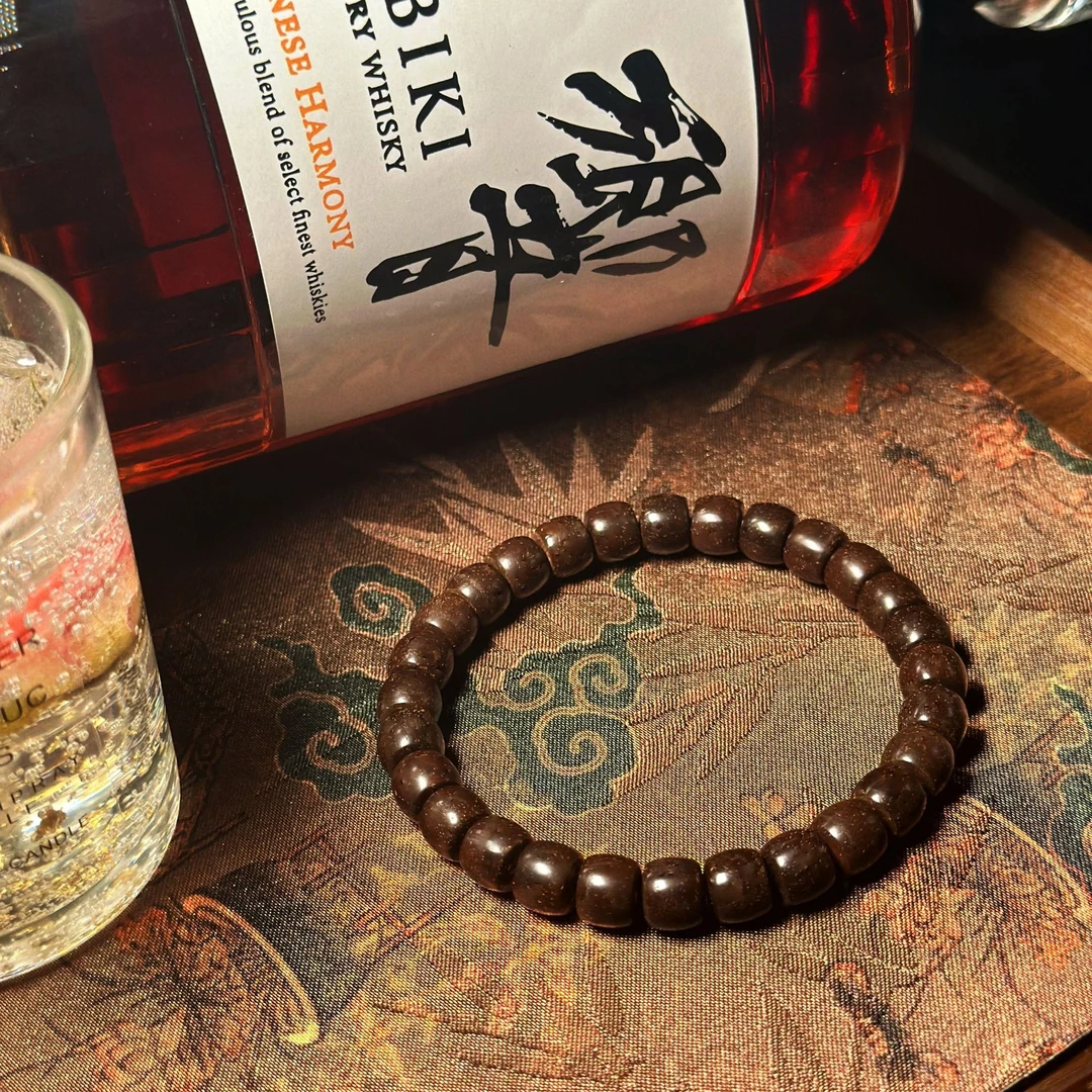 【天瑞出品】印尼原生态椰蒂直切手串