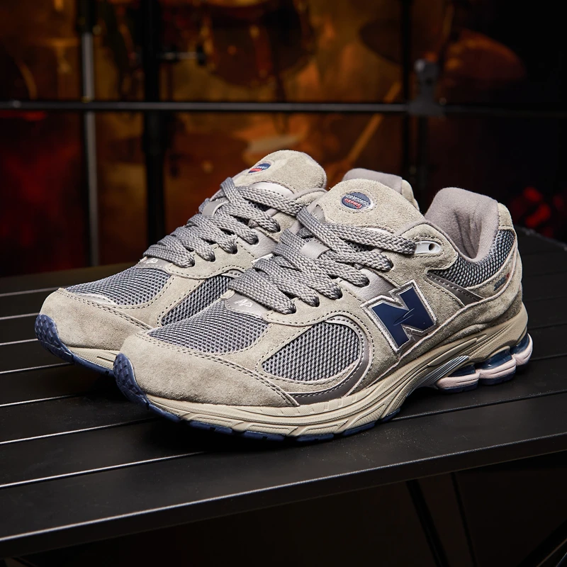 NEW BOLUNE/新百伦2002ra男鞋运动鞋女鞋老爹元祖灰秋季2024新款