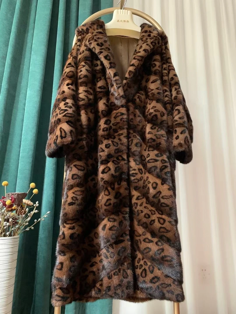 【段段推荐】DD-061  走秀款时尚设计师款气质休闲冬季整貂水貂外套