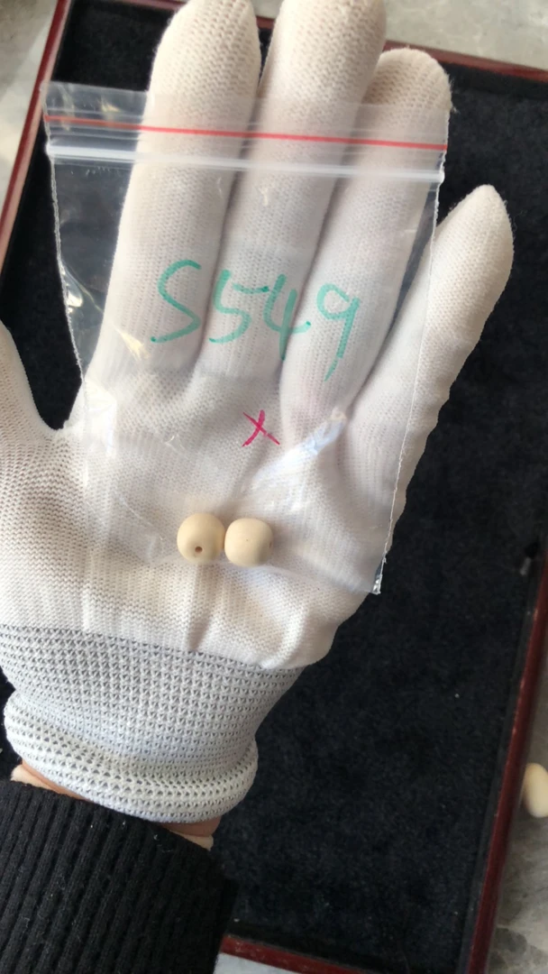 S549 猛犸牙老型一对配饰